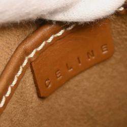 Pre Owned حقيبة سيلين سلسلة مطبوعة سوداء