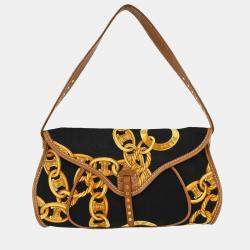 مملوكة مسبقًا Celine Black Canvas Handbag