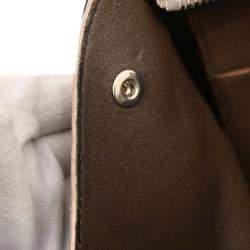 Pre Owned Celine Brown Leather Suede Trapeze 2Way Handbag