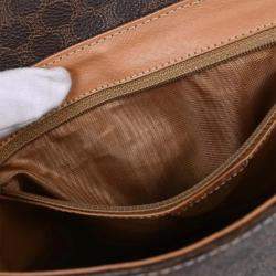 مملوكة مسبقًا Celine Brown Pvc Macadam Shoulder Bag