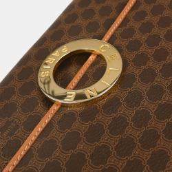 مملوكة مسبقًا حقيبة كتف سيلين بي في سي بني مكدام