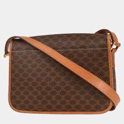 مملوكة مسبقًا حقيبة كتف سيلين بي في سي بني مكدام