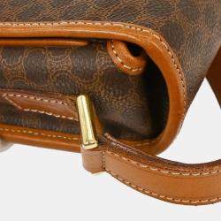 مملوكة مسبقًا حقيبة كتف سيلين بي في سي بني مكدام