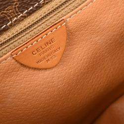 مملوكة مسبقًا حقيبة كتف سيلين بي في سي بني مكدام