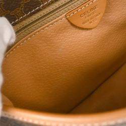 مملوكة مسبقًا حقيبة كتف سيلين بي في سي بني مكدام