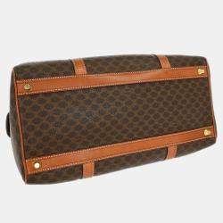 مملوكة مسبقًا حقيبة دوفل سيلين بنية ماكادام