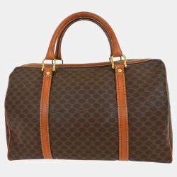 مملوكة مسبقًا حقيبة دوفل سيلين بنية ماكادام