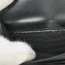 مملوكة مسبقًا Celine Black Pvc Macadam Wallet