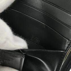 مملوكة مسبقًا Celine Black Pvc Macadam Wallet