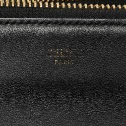 مملوكة مسبقًا Celine Trio Small Black Leather Crossbody Bag