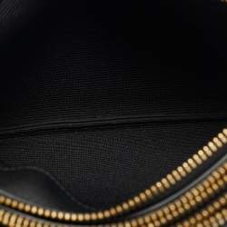 مملوكة مسبقًا Celine Trio Small Black Leather Crossbody Bag