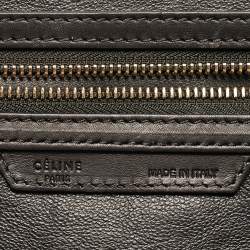 مملوكة مسبقًا Celine Luggage Mini Black/Brown Python and Leather Tote