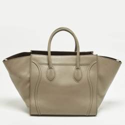 مملوكة مسبقًا حقيبة يد سيلين فانتوم لاغيدج جلد برتقالي متوسطة