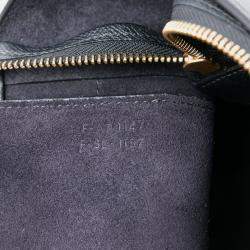 Pre Owned Celine Black Mini Grained Calfskin Belt Bag