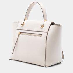 Pre Owned Celine Brown Micro Grained Calfskin Belt Bag