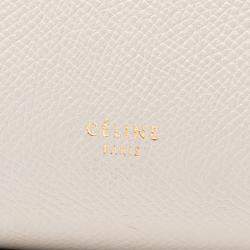 Pre Owned Celine Brown Micro Grained Calfskin Belt Bag