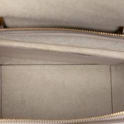 Pre Owned Celine Brown Micro Grained Calfskin Belt Bag