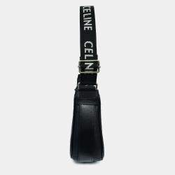 Pre Owned Celine Black Nylon Ava Shoulder Bag
