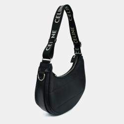 Pre Owned Celine Black Nylon Ava Shoulder Bag