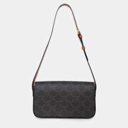 Pre Owned حقيبة كتف سيلين تريومف كلود قماش/جلد بني 2021