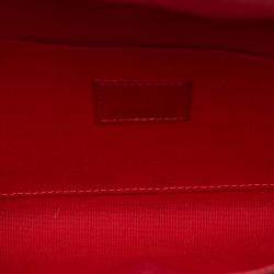 مملوكة مسبقًا حقيبة باكيت تريومف متوسطة قماش/جلد بني سيلين