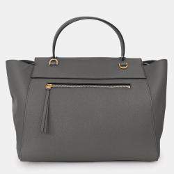 مملوكة مسبقًا Celine Grey Leather Mini Belt Bag