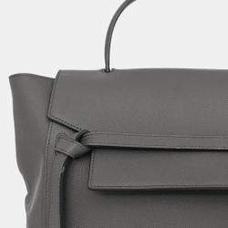مملوكة مسبقًا Celine Grey Leather Mini Belt Bag