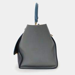 Pre Owned حقيبة سيلين ترابيز جلد ثلاثية اللون متوسطة