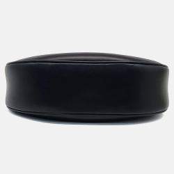 Pre Owned Celine Black Leather Ava Triumph Bag Medium