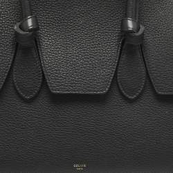 مملوكة مسبقًا Celine Tie Mini Black Leather Tote