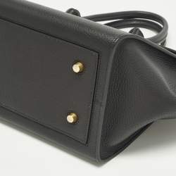 مملوكة مسبقًا Celine Tie Mini Black Leather Tote