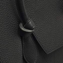 مملوكة مسبقًا Celine Tie Mini Black Leather Tote
