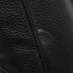 Pre Owned Celine Black Leather Shoulder Bag