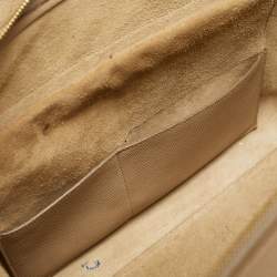 Pre Owned حقيبة سيلين بيلت يد علوية جلد بيج