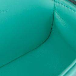 Pre Owned جراب للأيربودز من سيلين جلد أزرق تريومف مع حزام