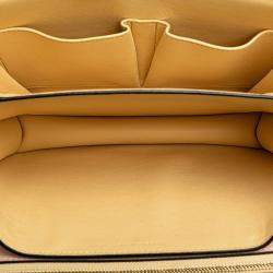 Pre Owned حقيبة سيلين كلاسيكية صندوقية جلد عجل وردي متوسط