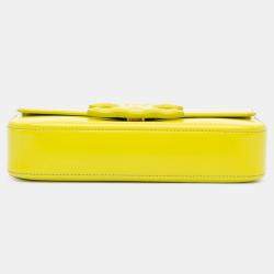 Pre Owned حقيبة كتف سلسلة سيلين تريومف جلد عجل أصفر