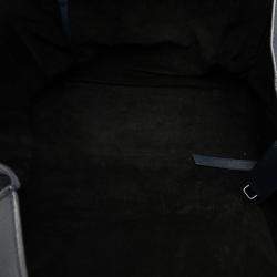 Pre Owned Celine Blue Large Grained Calfskin Phantom Luggage Tote