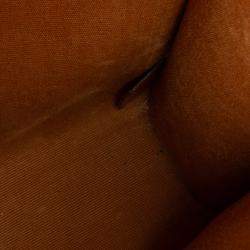 Pre Owned حقيبة ساتشيل كاباس عمودية قماش مغلف تريومف صغيرة بيضاء سيلين