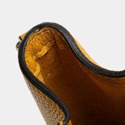 مملوكة مسبقًا Celine Yellow Nano Leather Luggage Tote