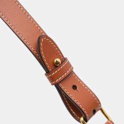 مملوكة مسبقًا Celine Brown Zebra Print Canvas Ava Shoulder Bag