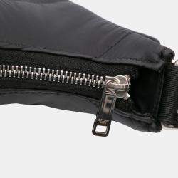 مملوكة مسبقًا حقيبة كتف نيلون أسود سيلين آفا