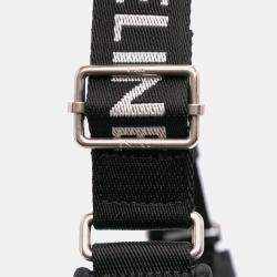 مملوكة مسبقًا حقيبة كتف نيلون أسود سيلين آفا