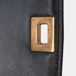 Pre Owned Celine Green Small Calfskin Classic Box