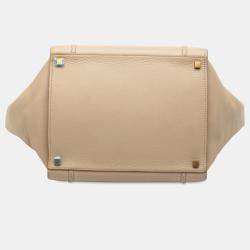 Pre Owned حقيبة يد توتس سيلين فانتوم لاجيدج جلد بني متوسط الحجم