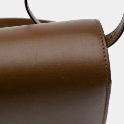 مملوكة مسبقًا Celine Brown Small Calfskin Classic Box