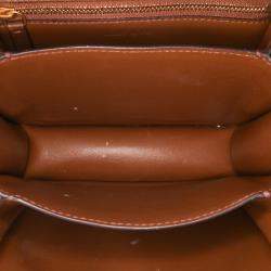 مملوكة مسبقًا Celine Brown Small Calfskin Classic Box