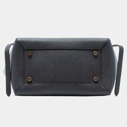 مملوكة مسبقًا Celine Black Mini Grained Calfskin Belt Bag