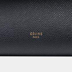 مملوكة مسبقًا Celine Black Mini Grained Calfskin Belt Bag
