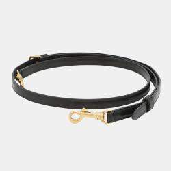 Pre Owned حقيبة سيلين مينيبوزاس كلير 2-واي جلد عجل أسود حجم مصغرة